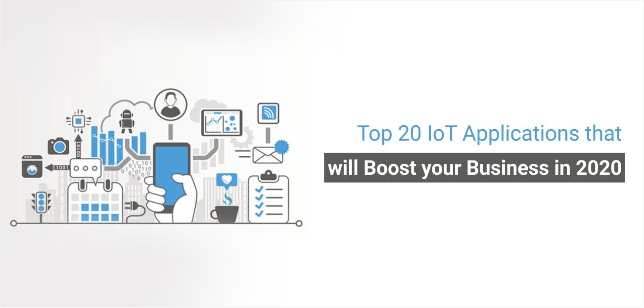 Top 20 IoT Applications that will Boost your Business in 2020