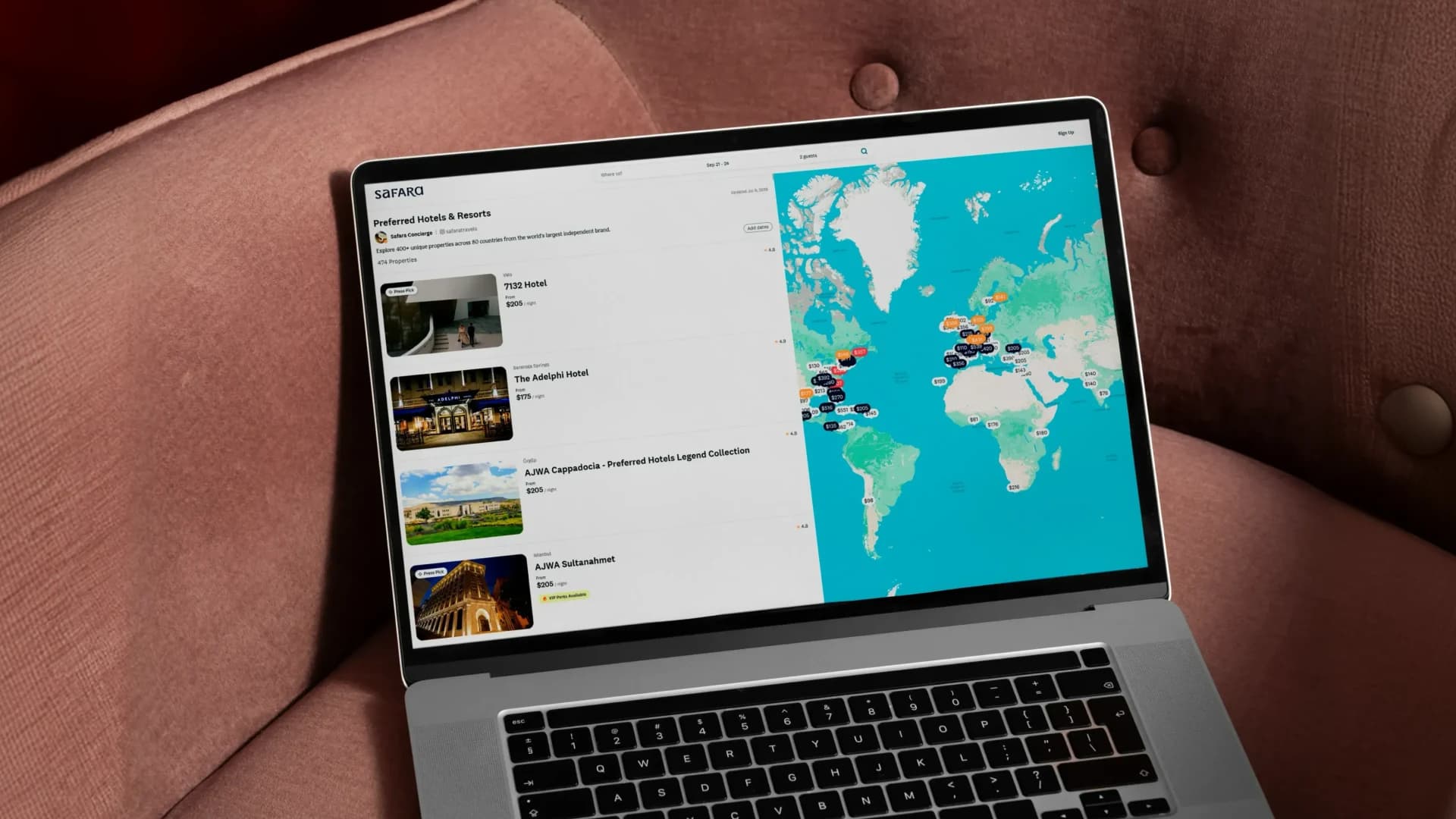 Screenshot of a platform feature built by Systango