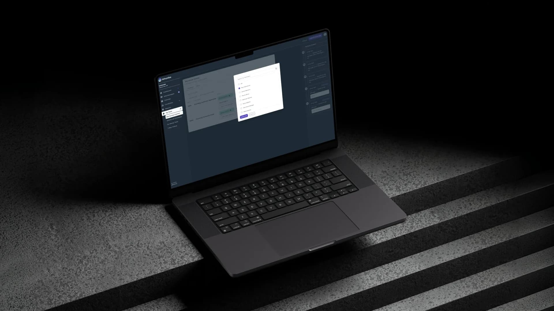 Dashboard view of the platform developed by Systango