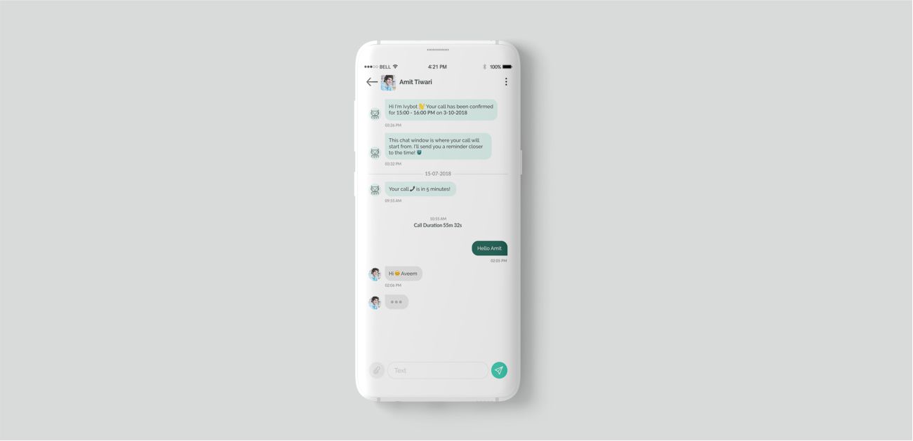 Chatbot Use Case Ivychat by Systango