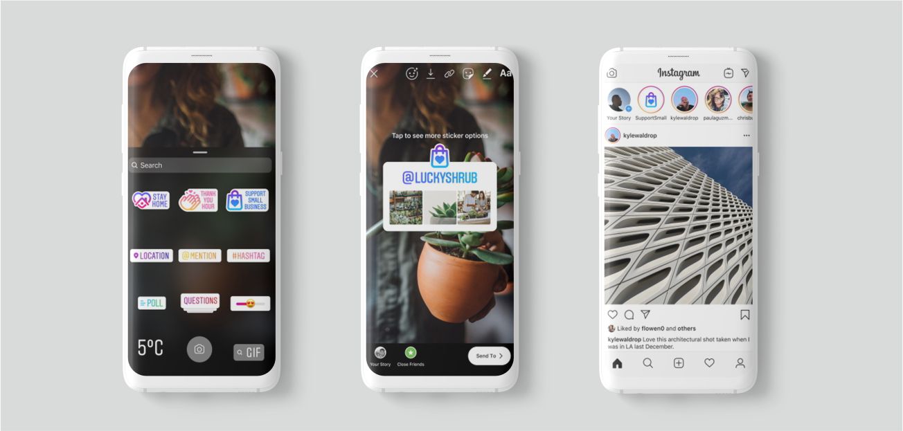 Instagram - popular apps built with react native by Systango