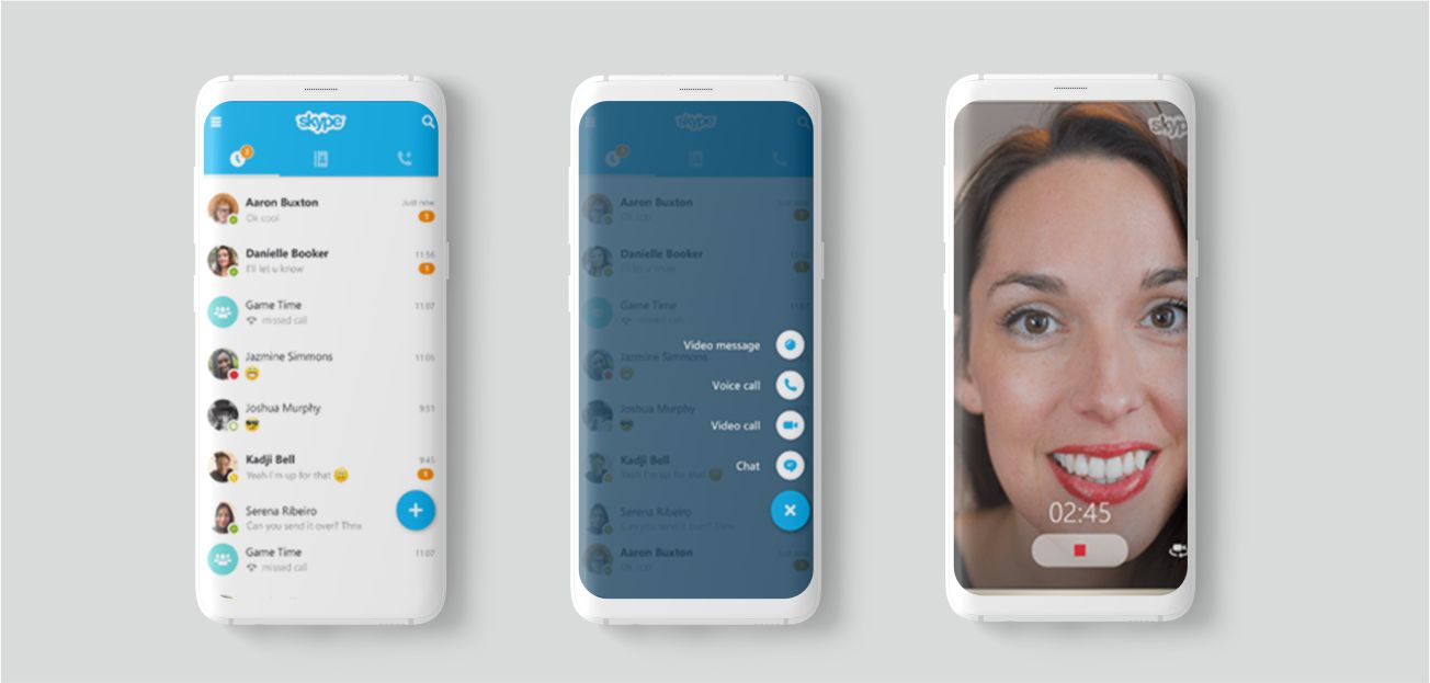 Skype - Cross-platform app development by Systango