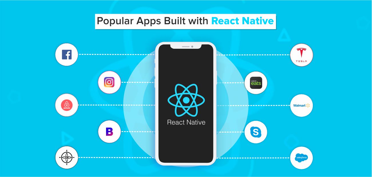  top 10 popular apps built react native framework by Systango