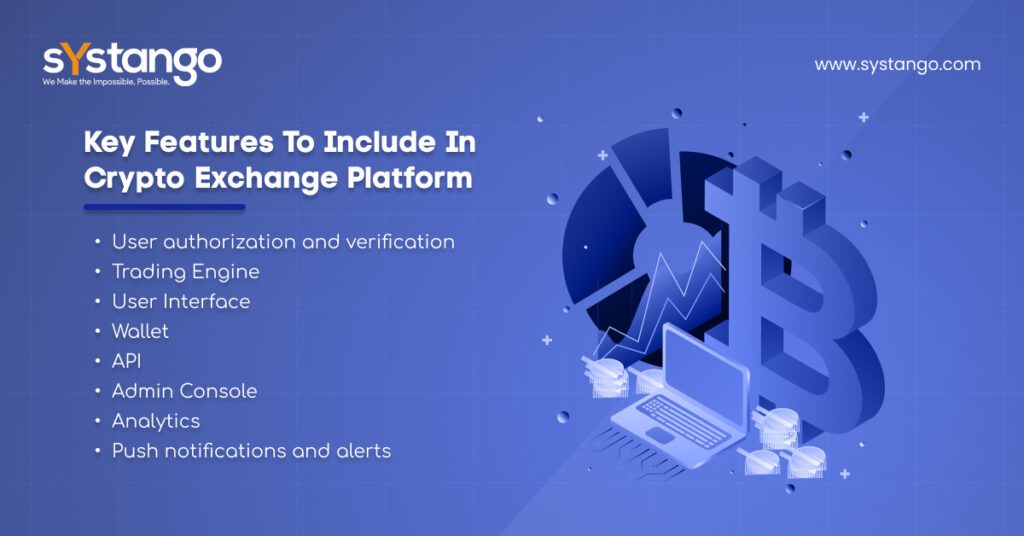 Features In Cryptocurrency Exchange Platform