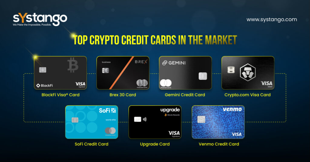 Top Crypto Credit Cards In the Market -Systango