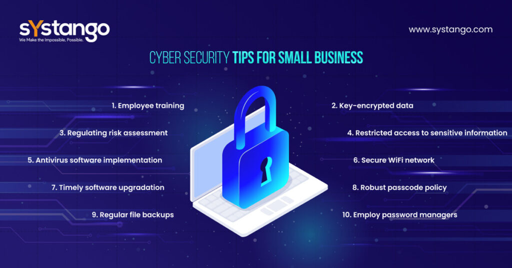 Cyber Security Tips For Small Business-Systango