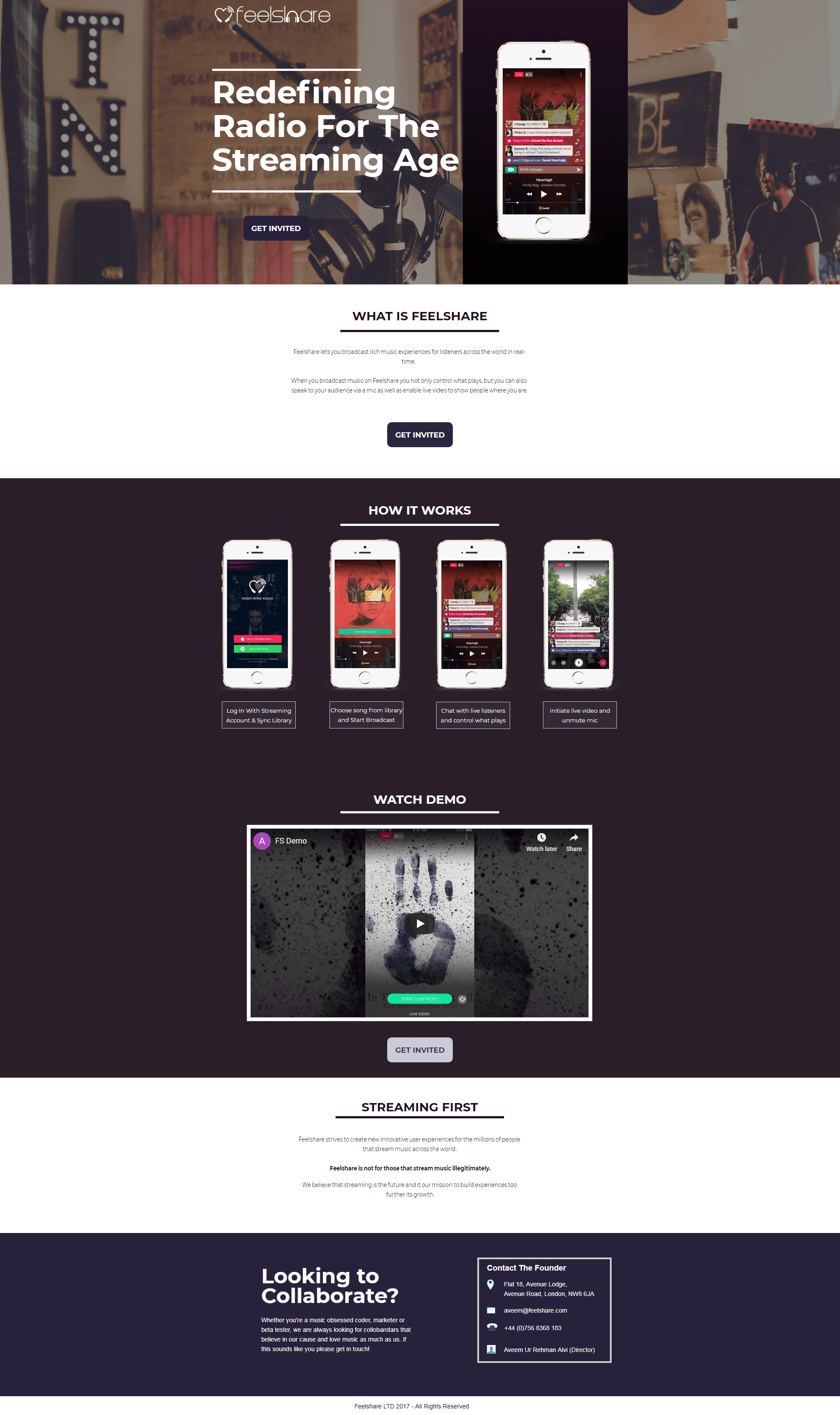 FeelShare Website