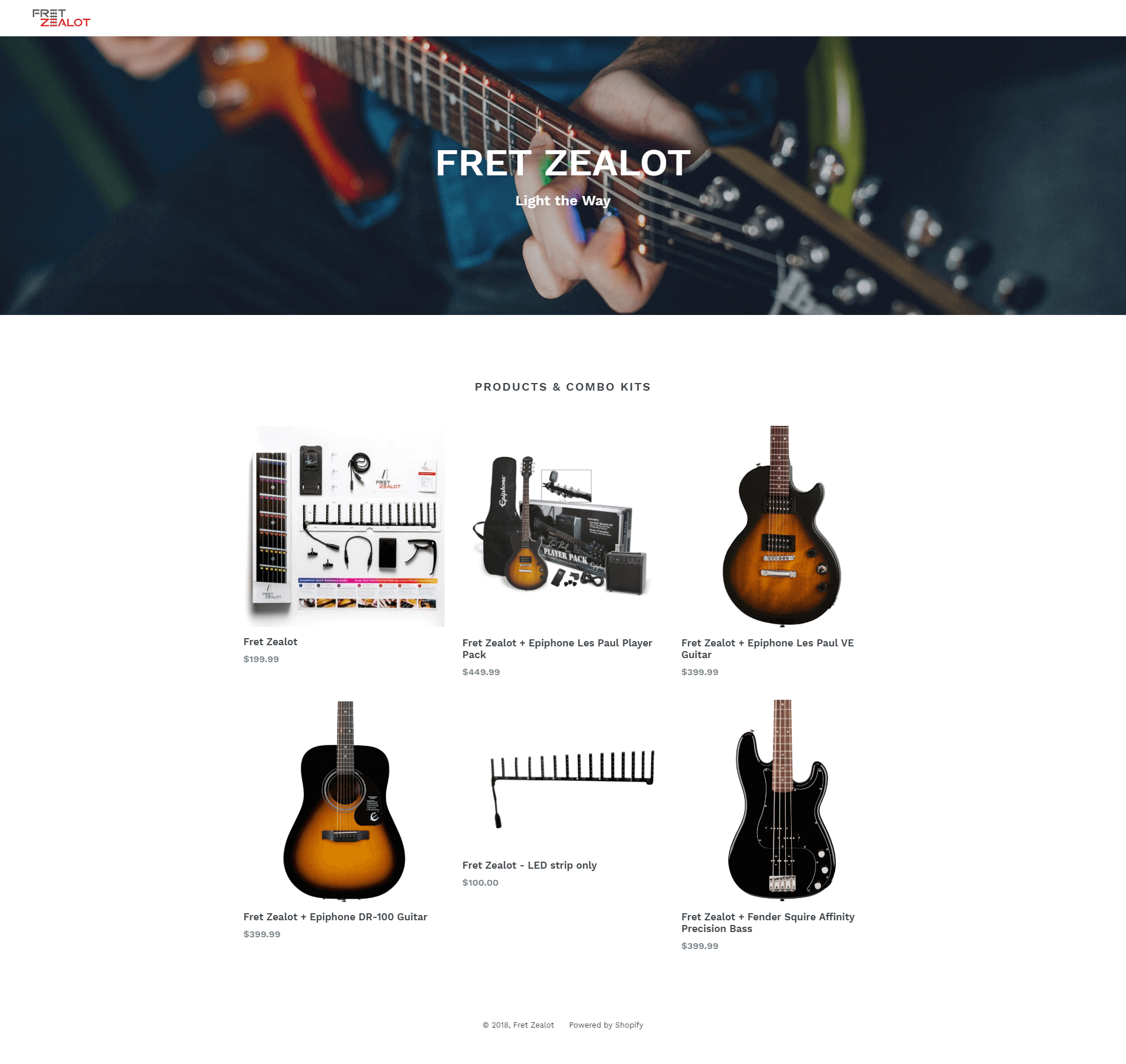 FretZealot Website